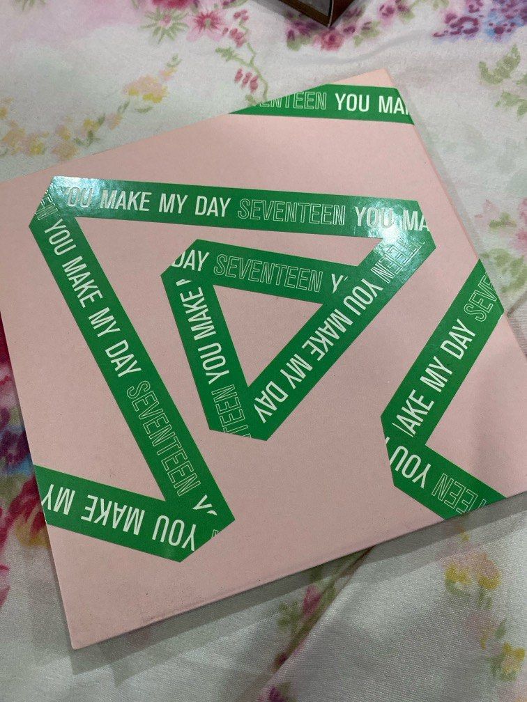 SEVENTEEN - You Make My Day (Category: CDs & DVDs) located in Manila. Submitted by annabananadel (Listing ID 1285675777, Image 1). Description: [ALBUM] SEVENTEEN - You Make My Day Was a fan back in 2017 and bought this during my Korea trip. Not a fan anymore so I’m just decluttering. You can message me for more pictures or video. MOP: Gcash/BDO MOD: Grab/Lalamove/Gogo/LBC/J&T (to be shouldered by the buyer) *negotiable but not really in a hurry t