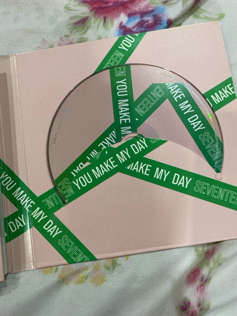 SEVENTEEN - You Make My Day (Category: CDs & DVDs) located in Manila. Submitted by annabananadel (Listing ID 1285675777, Image 3). Description: [ALBUM] SEVENTEEN - You Make My Day Was a fan back in 2017 and bought this during my Korea trip. Not a fan anymore so I’m just decluttering. You can message me for more pictures or video. MOP: Gcash/BDO MOD: Grab/Lalamove/Gogo/LBC/J&T (to be shouldered by the buyer) *negotiable but not really in a hurry t