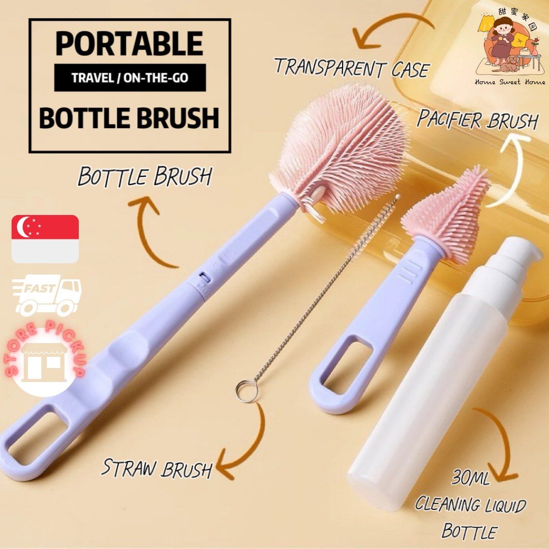 Cleaning baby bottles on the best sale go