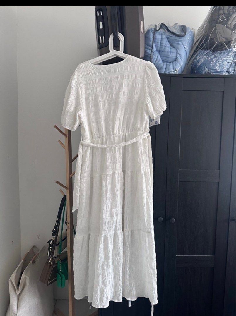 cotton dresses shein SHEIN LUNE Plus Polka Dot Print Dress