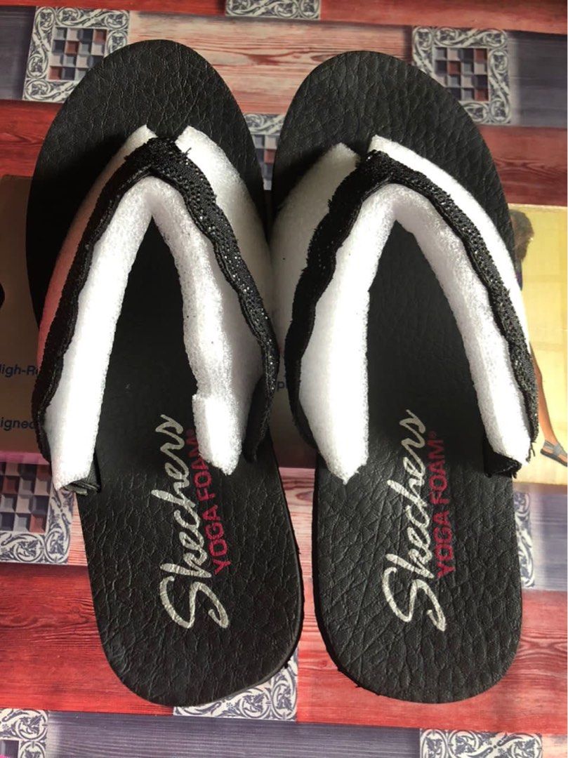 Skechers, Shoes, Skechers Yoga Foam Flip Flops Size 6