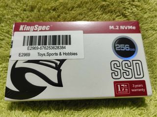 SSD 256 NVMe M.2 KINGSPEC BRAND