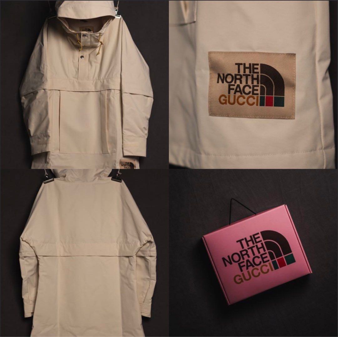 The North Face x Gucci Nylon Windbreaker Women s Fashion Coats Jackets and Outerwear on Carousell