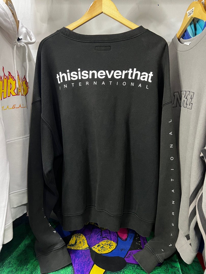 Contrast Stitch Hoodie – thisisneverthat® INTL