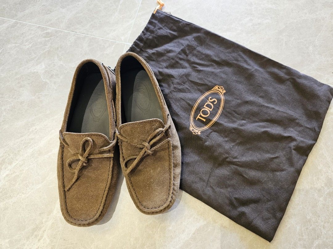 Gommino driving shoes in suede top