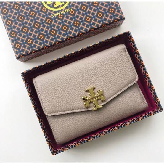 Tory burch kira on sale medium flap wallet