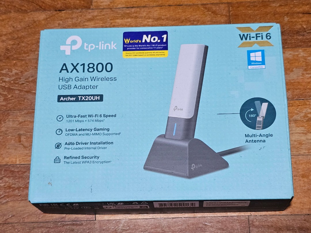 Archer TX20UH, AX1800 High Gain Wireless USB Adapter