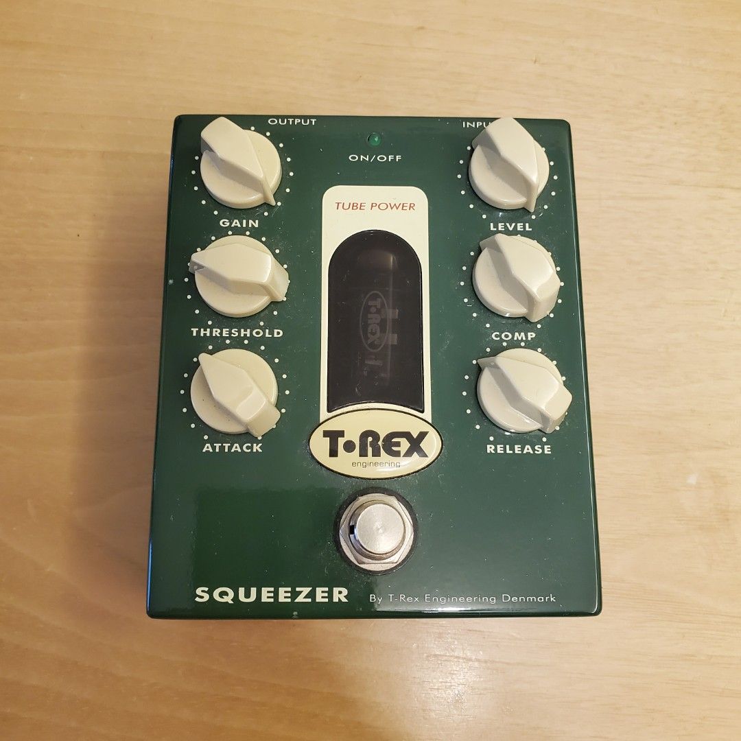 T-REX SQUEEZER COMPRESSOR, 興趣及遊戲, 音樂、樂器& 配件