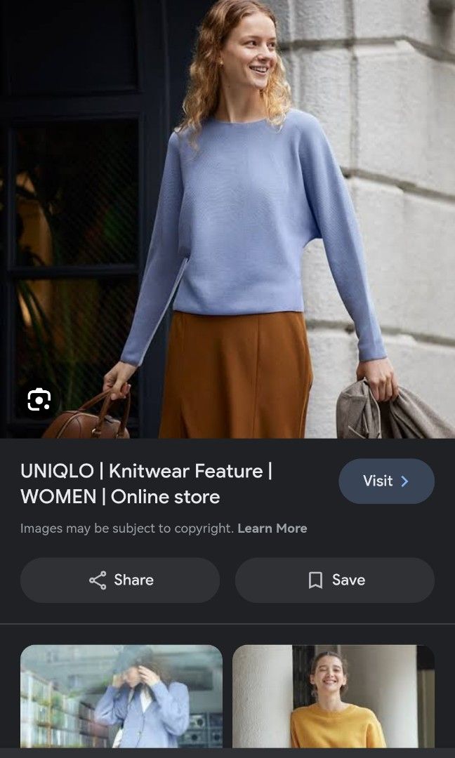 UNIQLO, Knitwear Feature, WOMEN