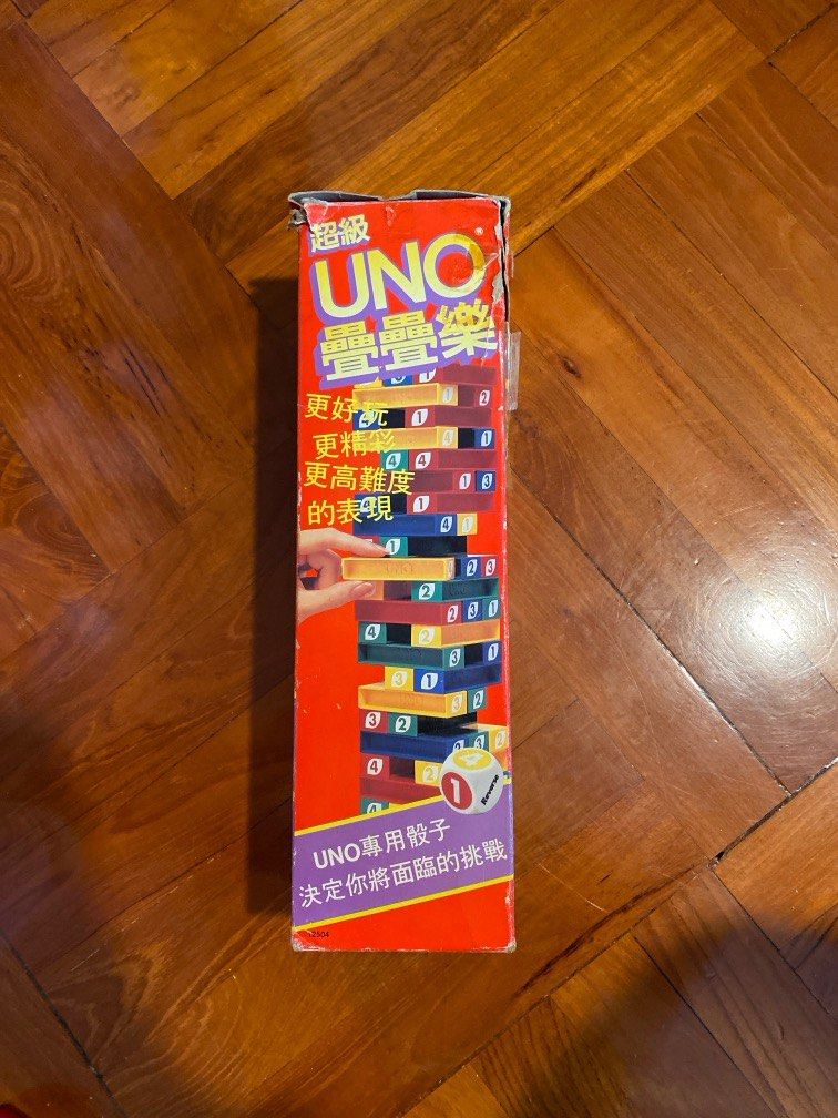 UNO stacko 疊疊樂 （分類：桌遊及拼圖）位於 Hong Kong。 由 ashton0923 提交（商品編號 1285643471，圖片 2）。簡介： 。