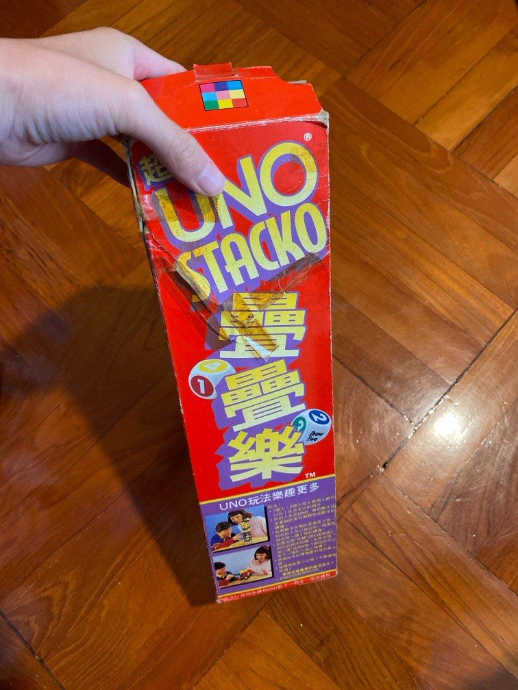 UNO stacko 疊疊樂 （分類：桌遊及拼圖）位於 Hong Kong。 由 ashton0923 提交（商品編號 1285643471，圖片 3）。簡介： 。