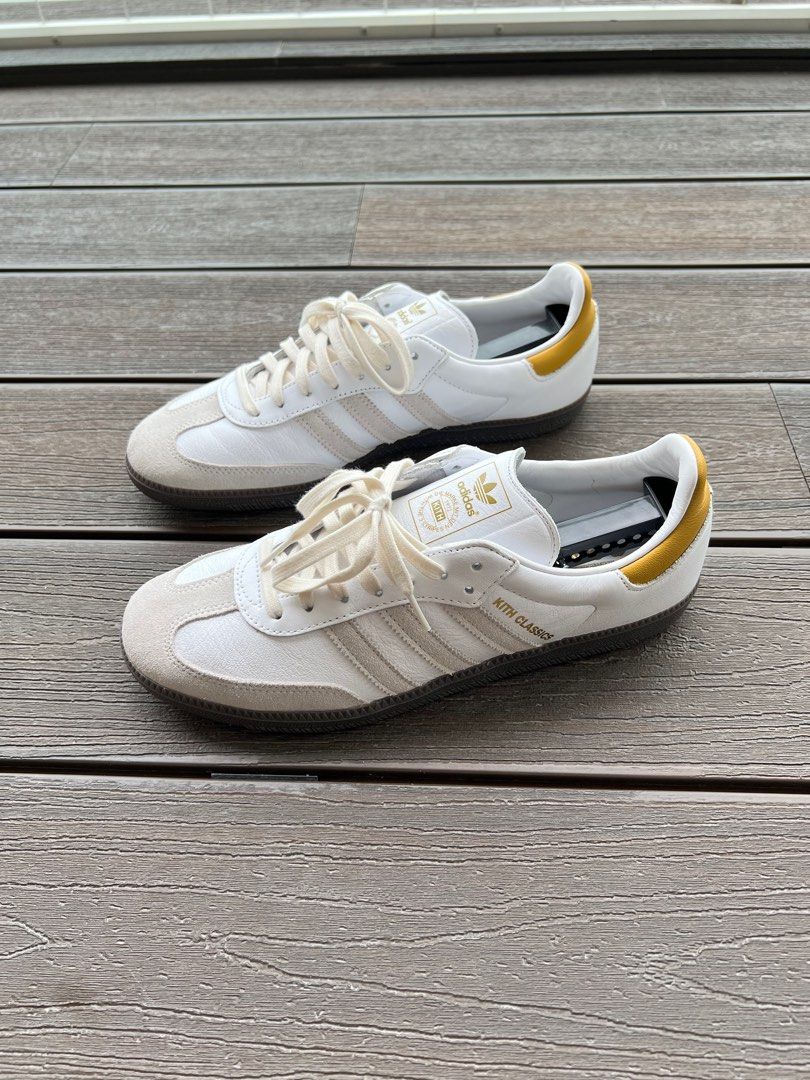 US 10 Adidas Samba Kith Classics Mango Men s Fashion Footwear