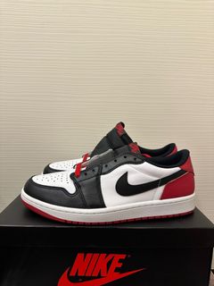 Air jordan 1 online low red white black
