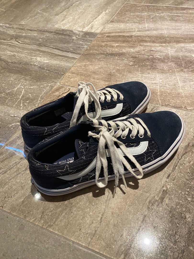 Vans Shoes textile from Japan, 男裝, 鞋, 波鞋- Carousell