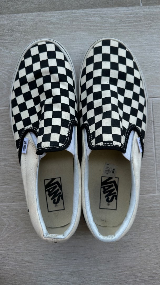 Vans SKATE CLASSICS CHECKERBOARD SLIP ON Women s Fashion