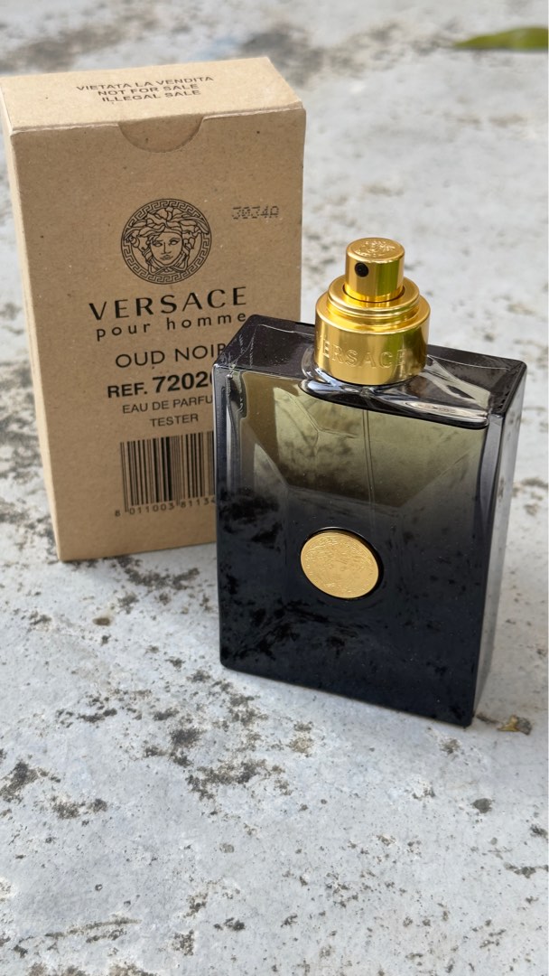 Versace oud best sale noir tester