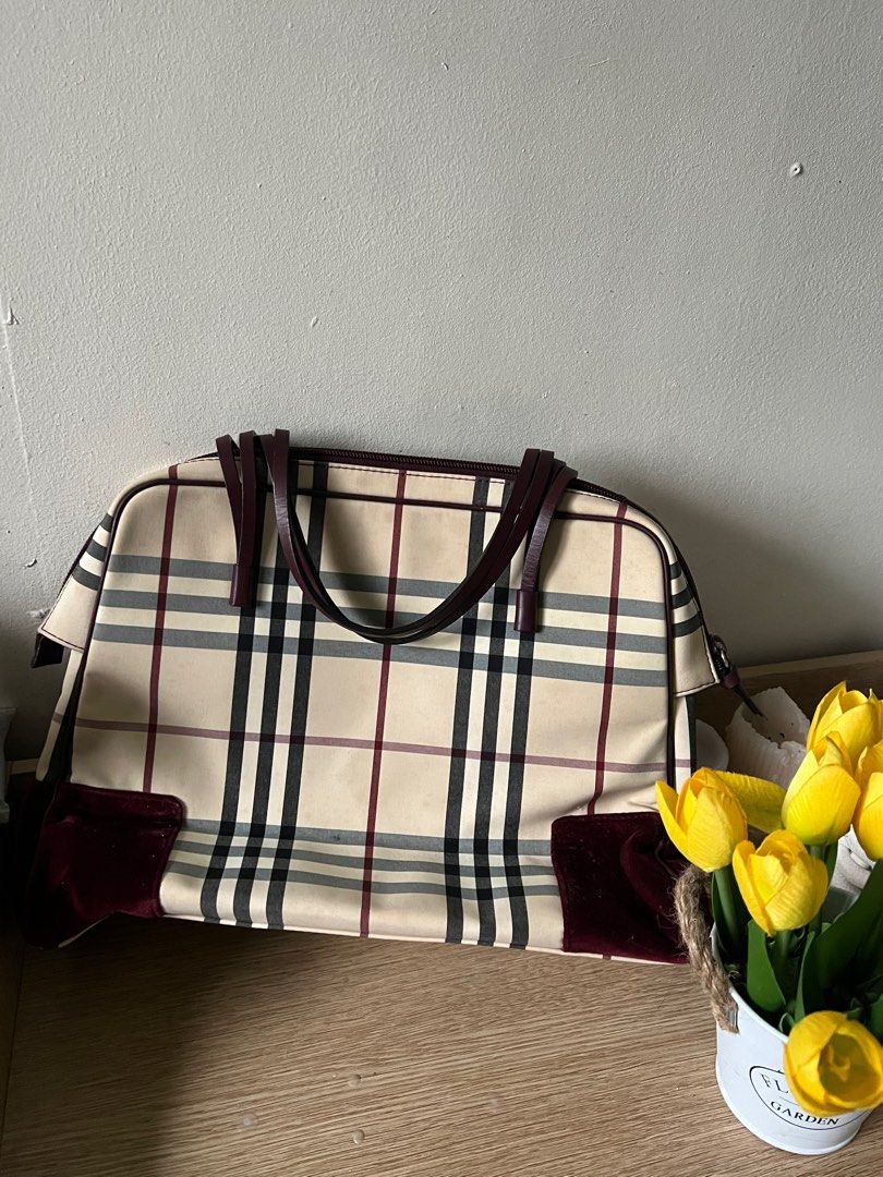 Vintage burberry purse deals