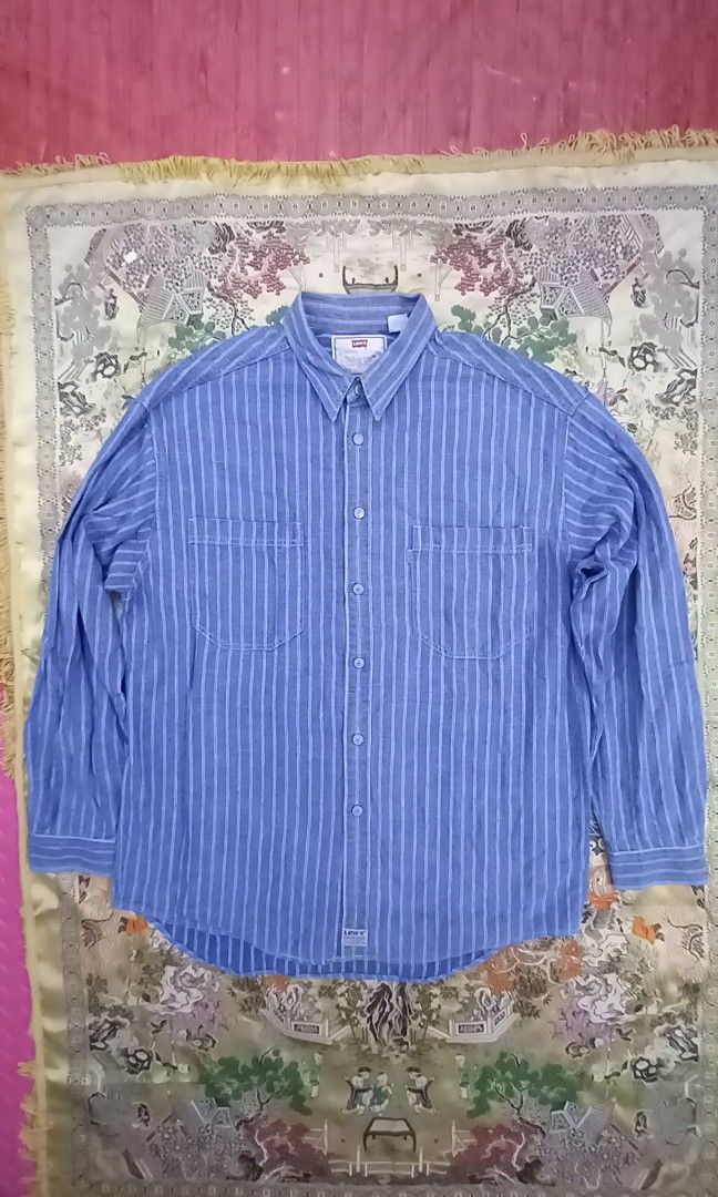 Vintage levis sales button up shirt