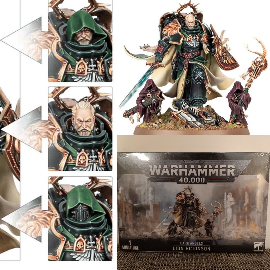 Warhammer 40k Lion El'Johnson Dark Angels, 興趣及遊戲, 玩具