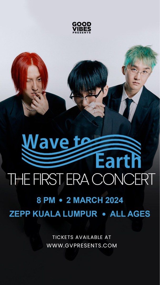 wave to earth ticket, Tickets & Vouchers, Event Tickets on Carousell