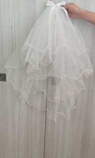 Wedding veil or bridal veil