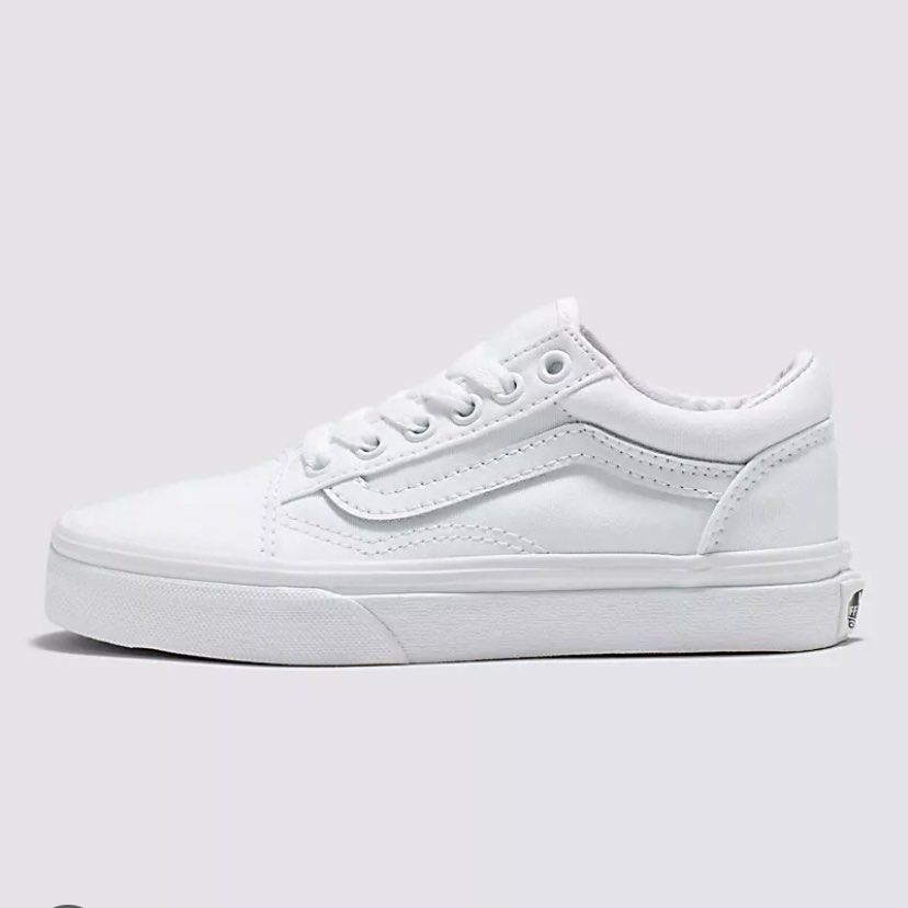 All white vans womens sale
