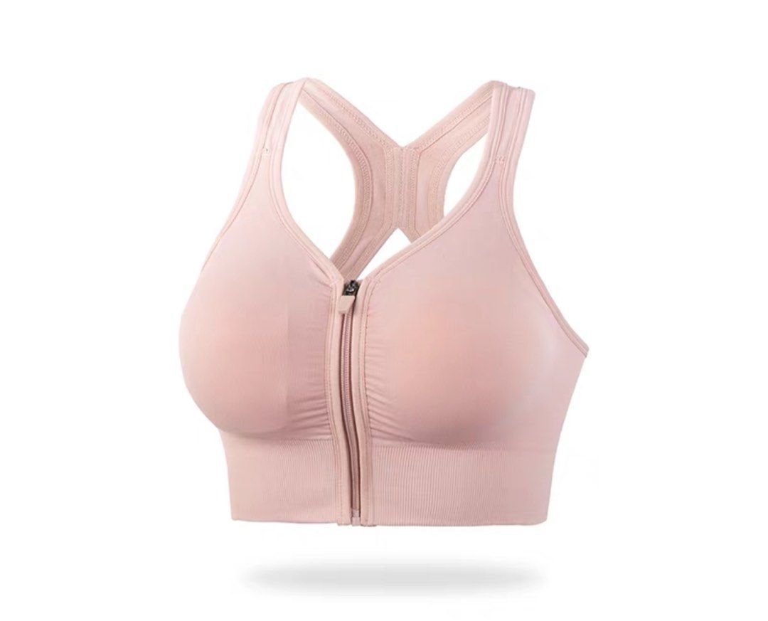 Women's sports bra for running, shock-proof vest style, can be worn  outside, high-strength, big breasts, small breast, anti-sagging, Women's  Fashion, New Undergarments & Loungewear on Carousell