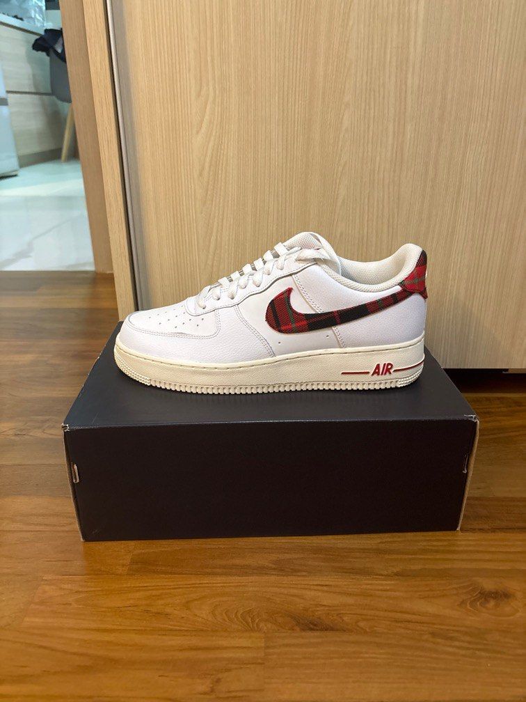 Air force 1 low tartan sale