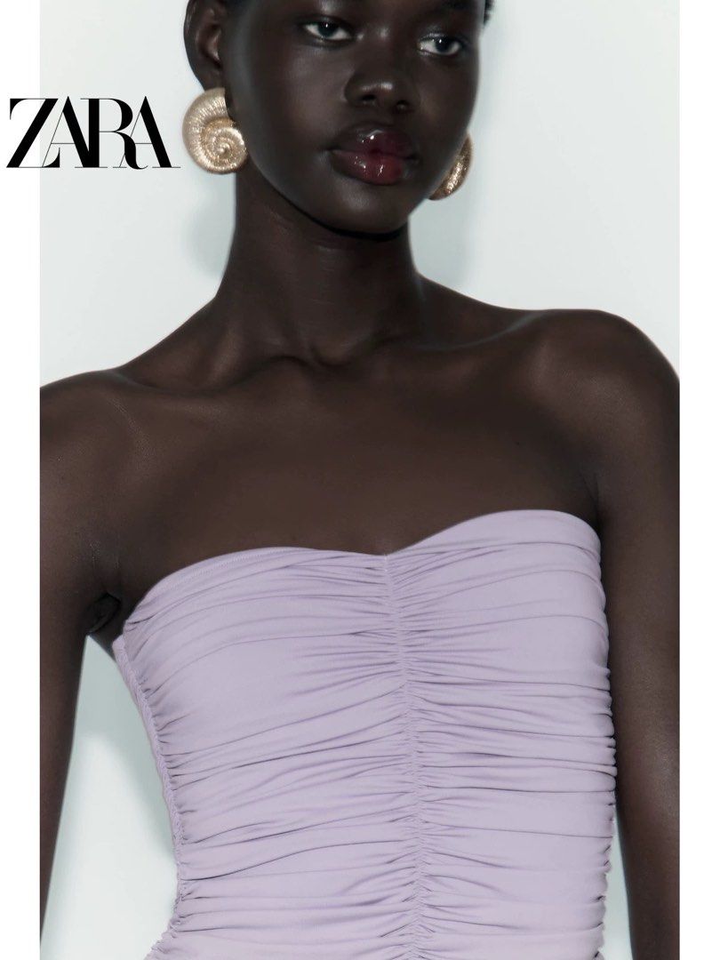 Purple tube dress clearance