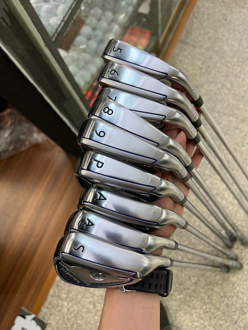 2024 Yamaha Inpres DriveStar UD+2 Irons (5-S) [9 Pieces] (With Lightweight  Nippon NSPRO 850GH Neo Stiff Flex Steel shafts) [(UD +2 UD+2 Golf Iron  Set), Sports Equipment, Sports & Games, Golf on Carousell