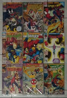 9 pcs Marvel Comics (Spider-Man) - BUNDLE