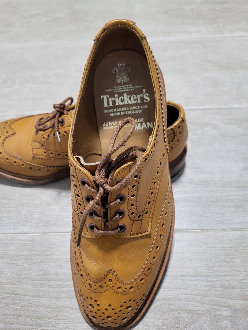 英國製Junya Watanabe x Tricker's, 女裝, 鞋, 厚底鞋- Carousell