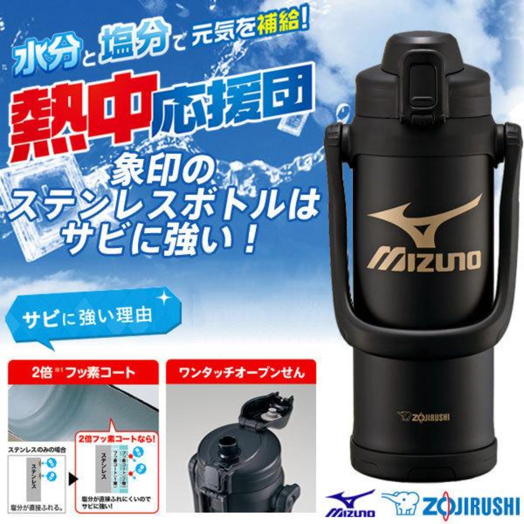 Mizuno water bottle discount
