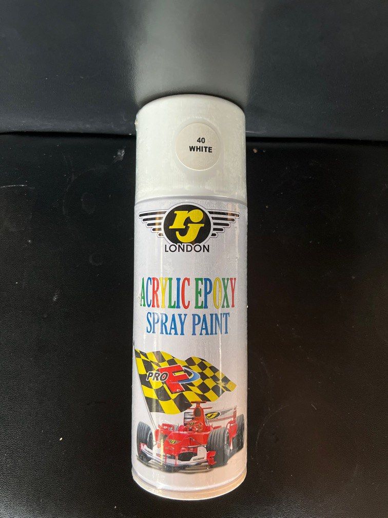 White epoxy spray paint sale