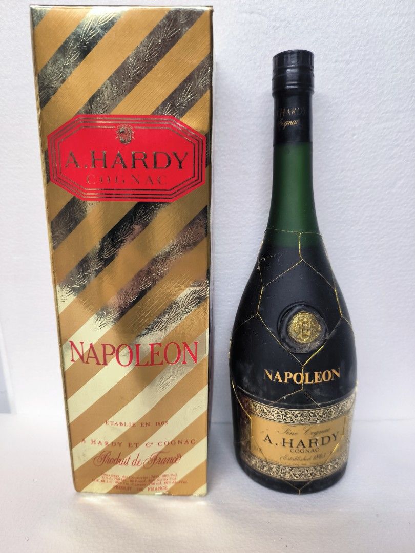 a.hardy Napoleon cognac 700ml, 嘢食& 嘢飲, 酒精飲料- Carousell