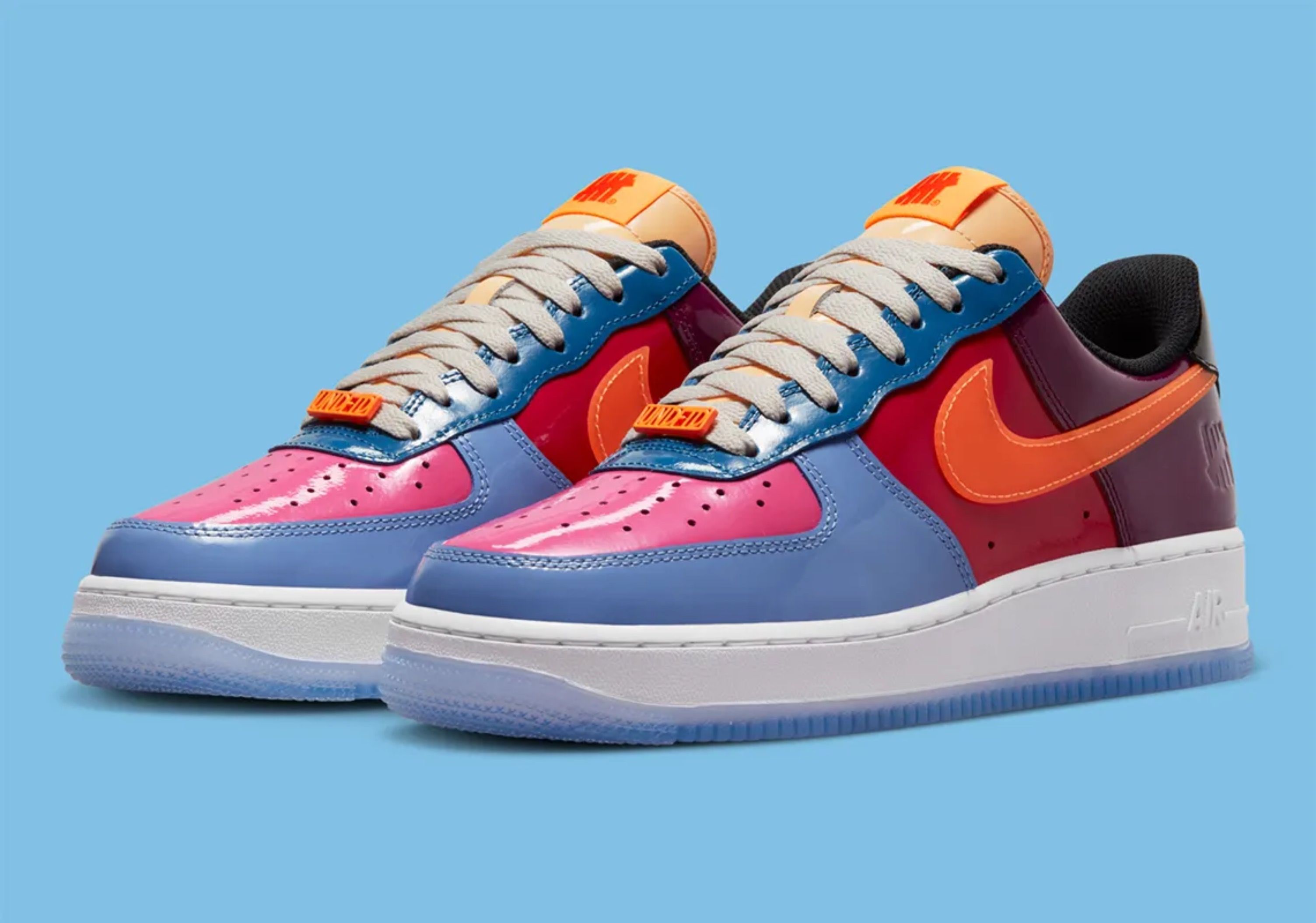 Air Force 1 x UNDEFEATED - Multicolour, Luxury, Sneakers u0026 Footwear on  Carousell