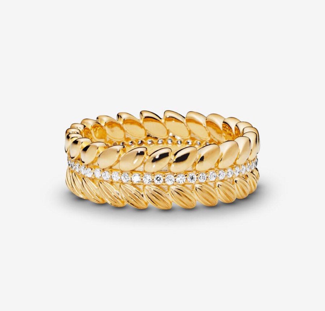 ALE Pandora Wheat Grains Of Energy Band 925 Sterling silver Women s Fashion Jewelry Organisers Rings on Carousell