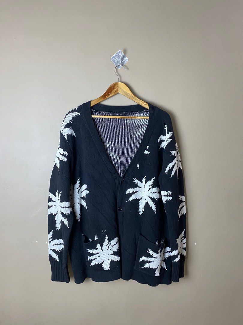 Amiri palm on sale tree cardigan