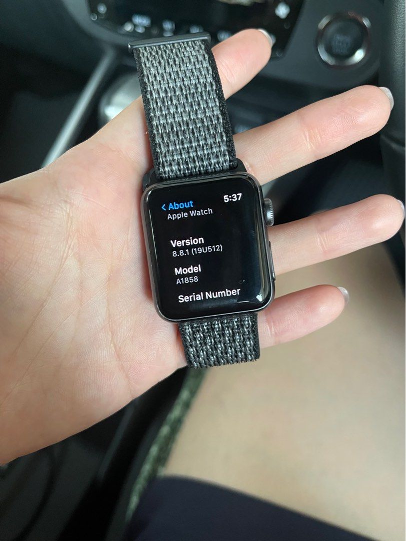 Apple watch series clearance 3 38mm model a1858