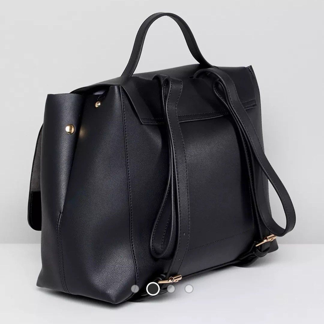 Asos design 2025 large minimal backpack