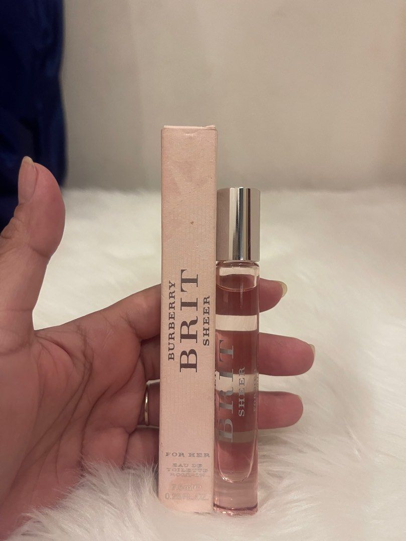 Burberry brit sheer rollerball clearance