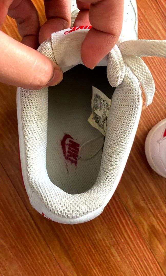 Authentic Nike Womens Court Vision Low (Category: Sneakers) located in Marikina City. Submitted by rilxmx (Listing ID 1290461358, Image 3). Description: Size: 7.5 No box Rfs: decluttering .