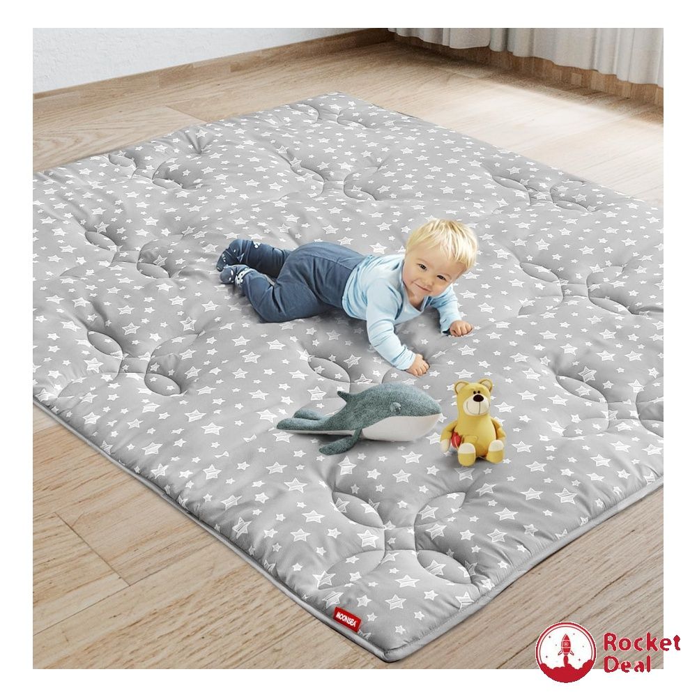 Baby Play Mat Thick Baby Crawling Mat, Large, Non Slip Cushioned