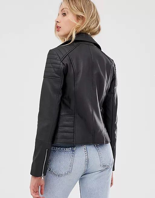 barney's original leather jacket womens