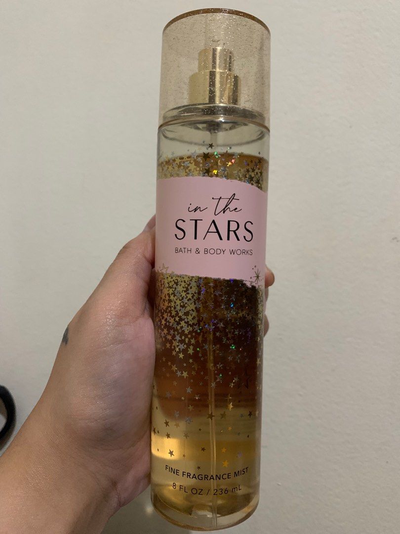 Bath & Body Works - In The Stars (Category: Fragrance & Deodorants) located in Mandaluyong City. Submitted by tffnyyy (Listing ID 1290553486, Image 1). Description: 220/236ml bottle only Body Mist Opened last April 2023 Bought from jnd.collections (ig).