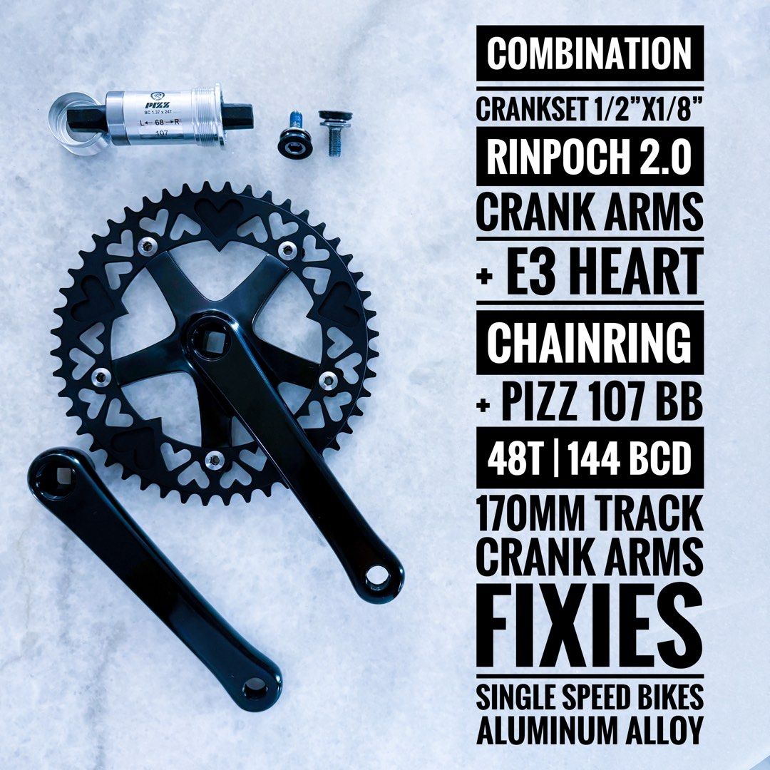 Track crankset 144bcd cheap