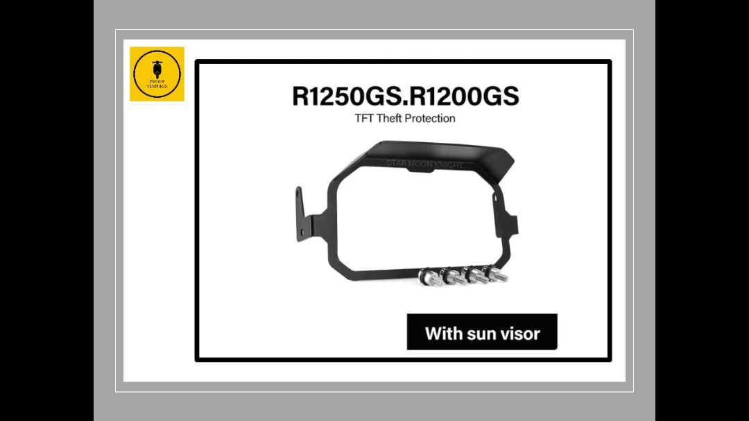 BMW GSA GS 1200 1250 Toolbox Inner Container TFT Sun Visor Handguard ...
