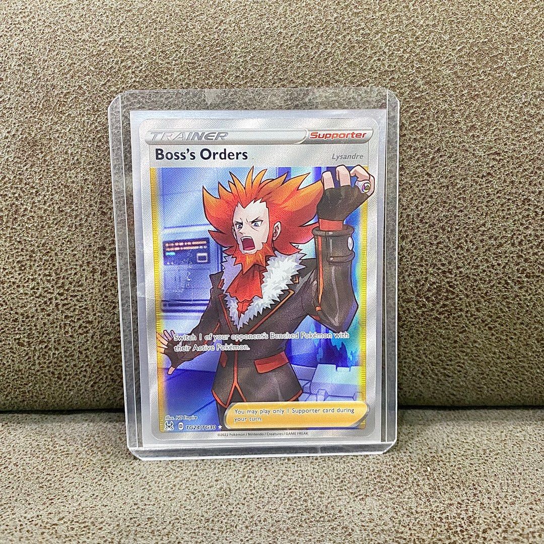 Boss's Orders - TG24/TG30 - Full Art Ultra, Hobbies & Toys, Toys & Games on Carousell Boss's Orders - TG24/TG30 - Full Art Ultra, Hobbies & Toys, Toys & Games on Carousell