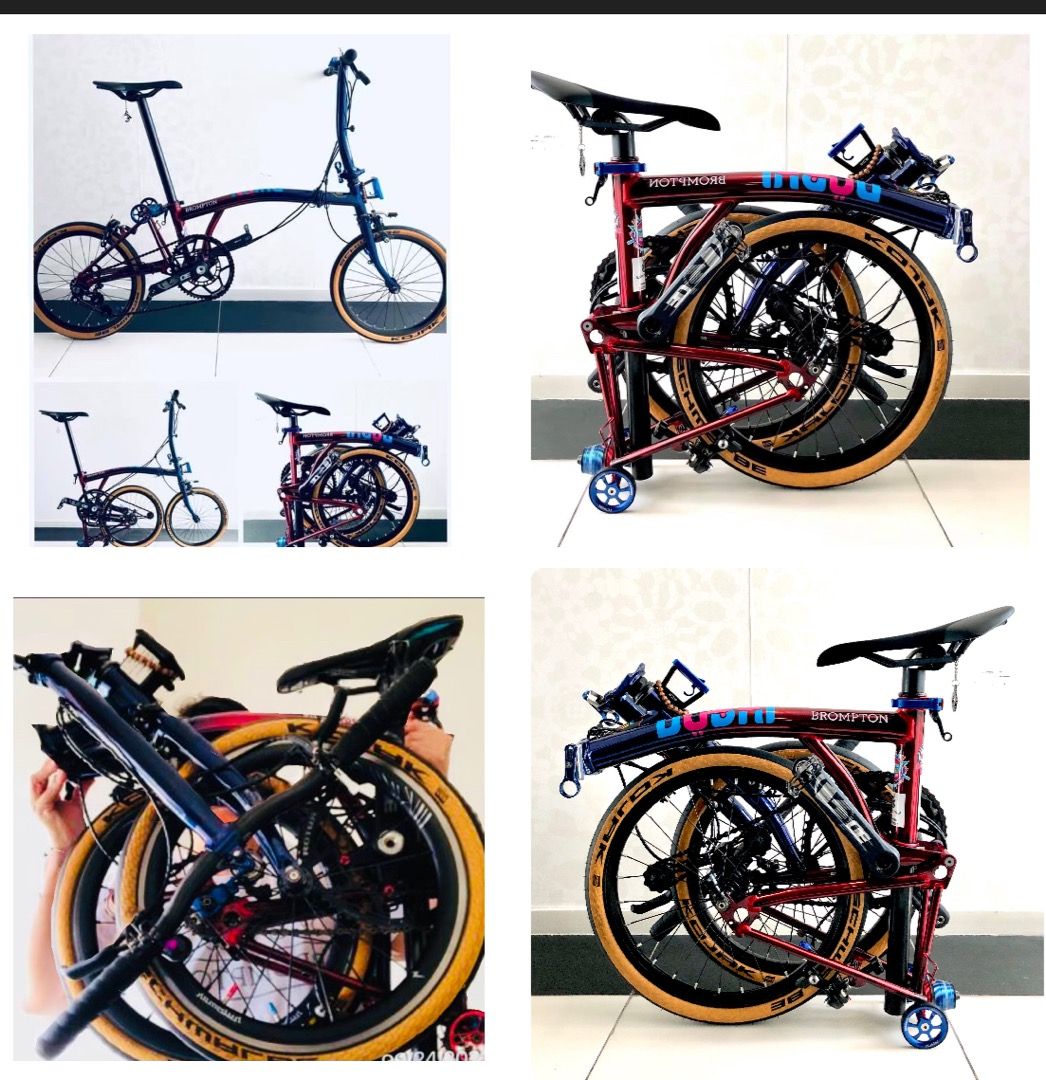 Brompton Folding Bike Sports Equipment Bicycles Parts Bicycles on Carousell