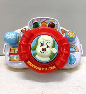 Busy Musical Toy Steering Wheel
